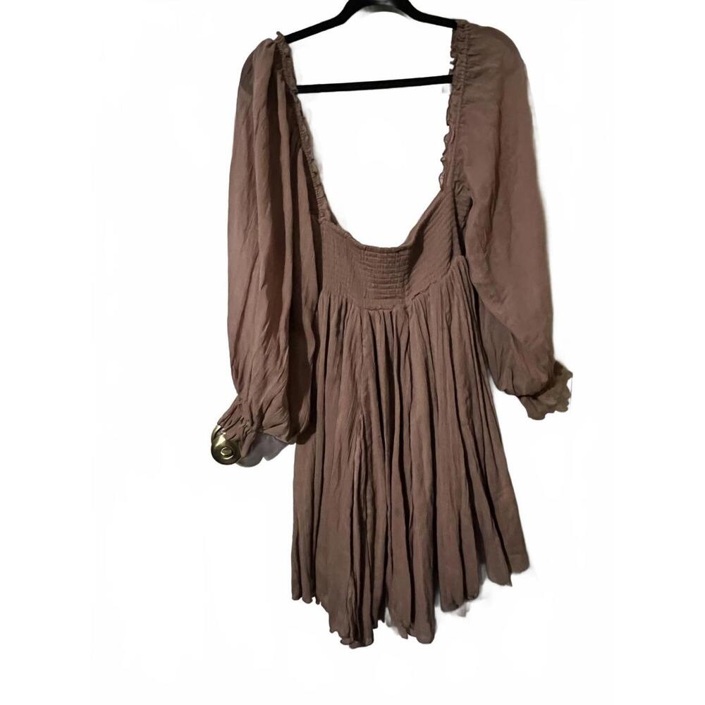 Free people Rare how about you mini dress M boho festival - Picture 4 of 6